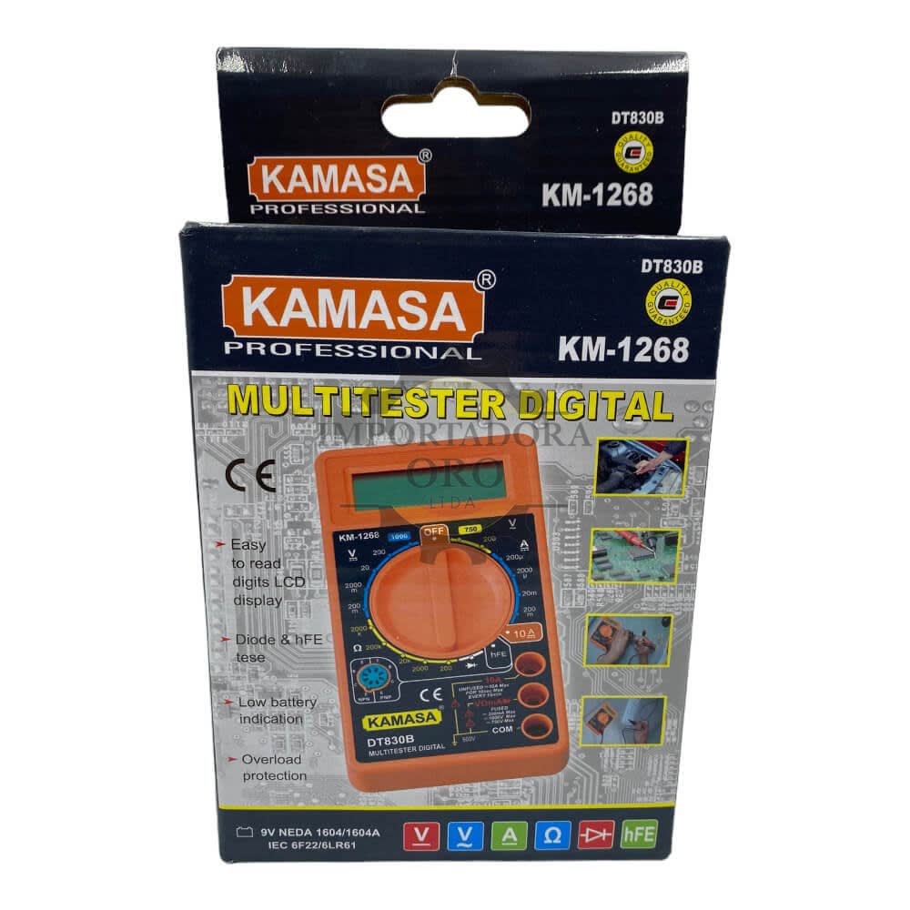 Multitester digital DT830B km12682