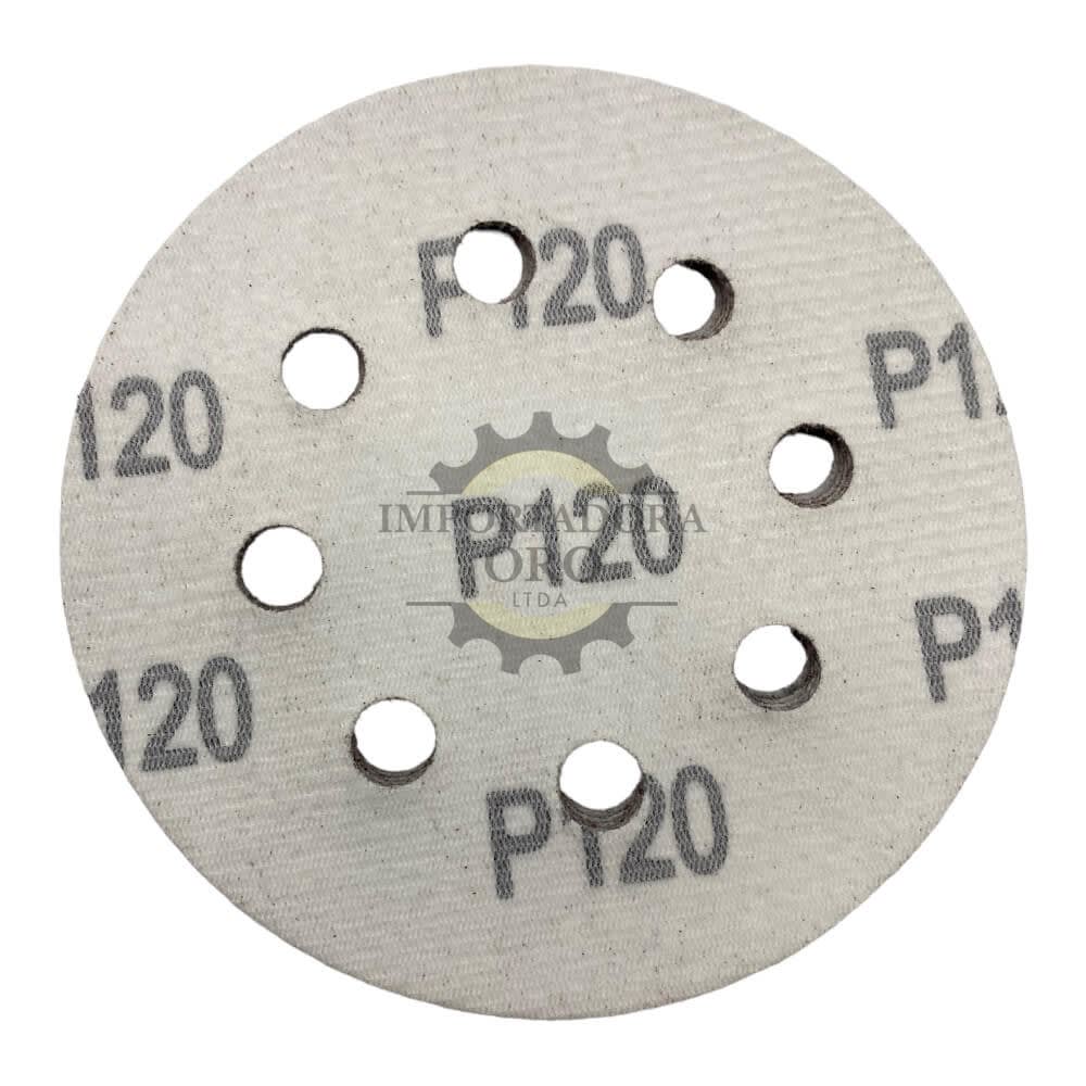 Disco de lija con velcro 115mm p120 km14912