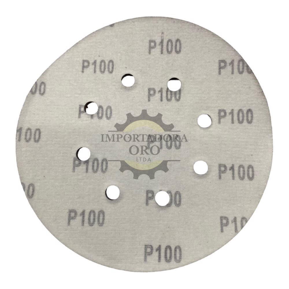 Disco de lija con velcro 180mm p100 km14982