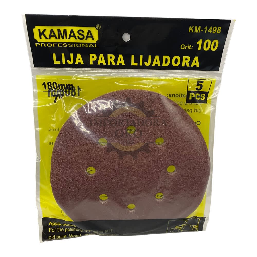 Disco de lija con velcro 180mm p100 km1498 0