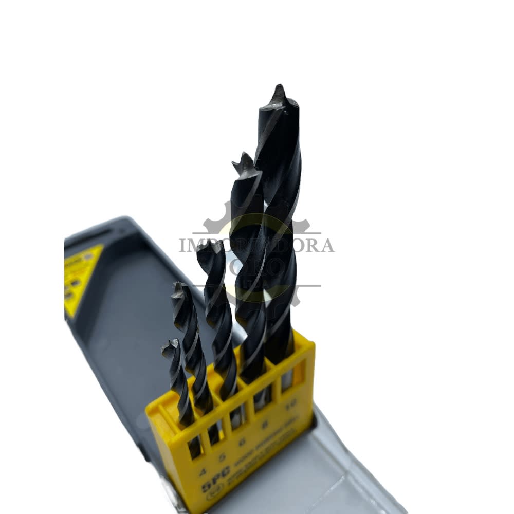 Set de Brocas para madera 5 piezas km15112