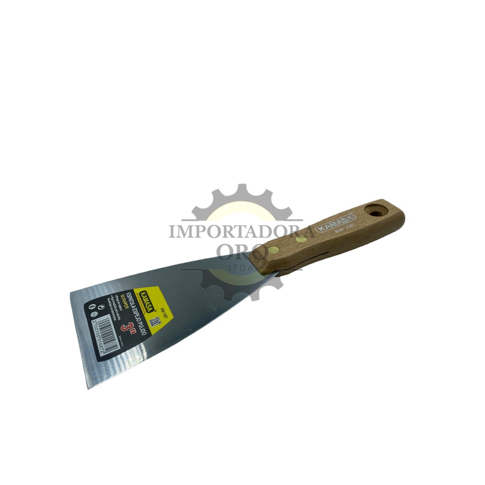 Espatula de Acero Pulido 3