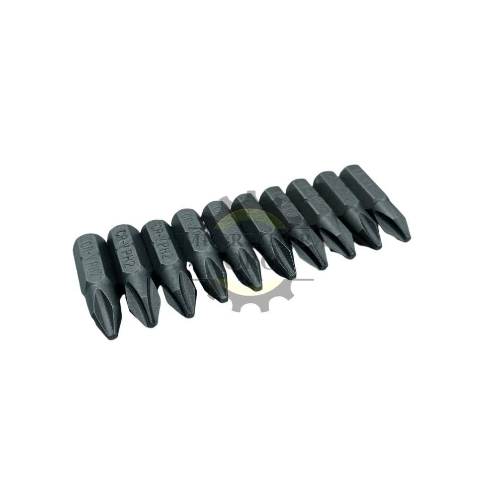 Set de puntas Phillips 10 piezas km16182