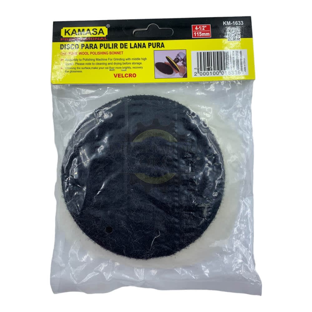 Disco de lana para pulir 4 1/2