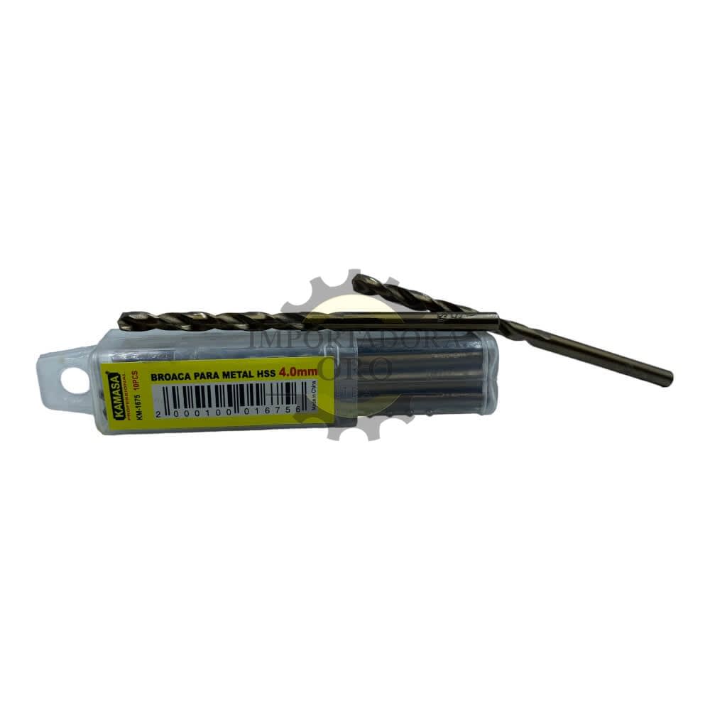 Broca para metal hss 4mm km16752