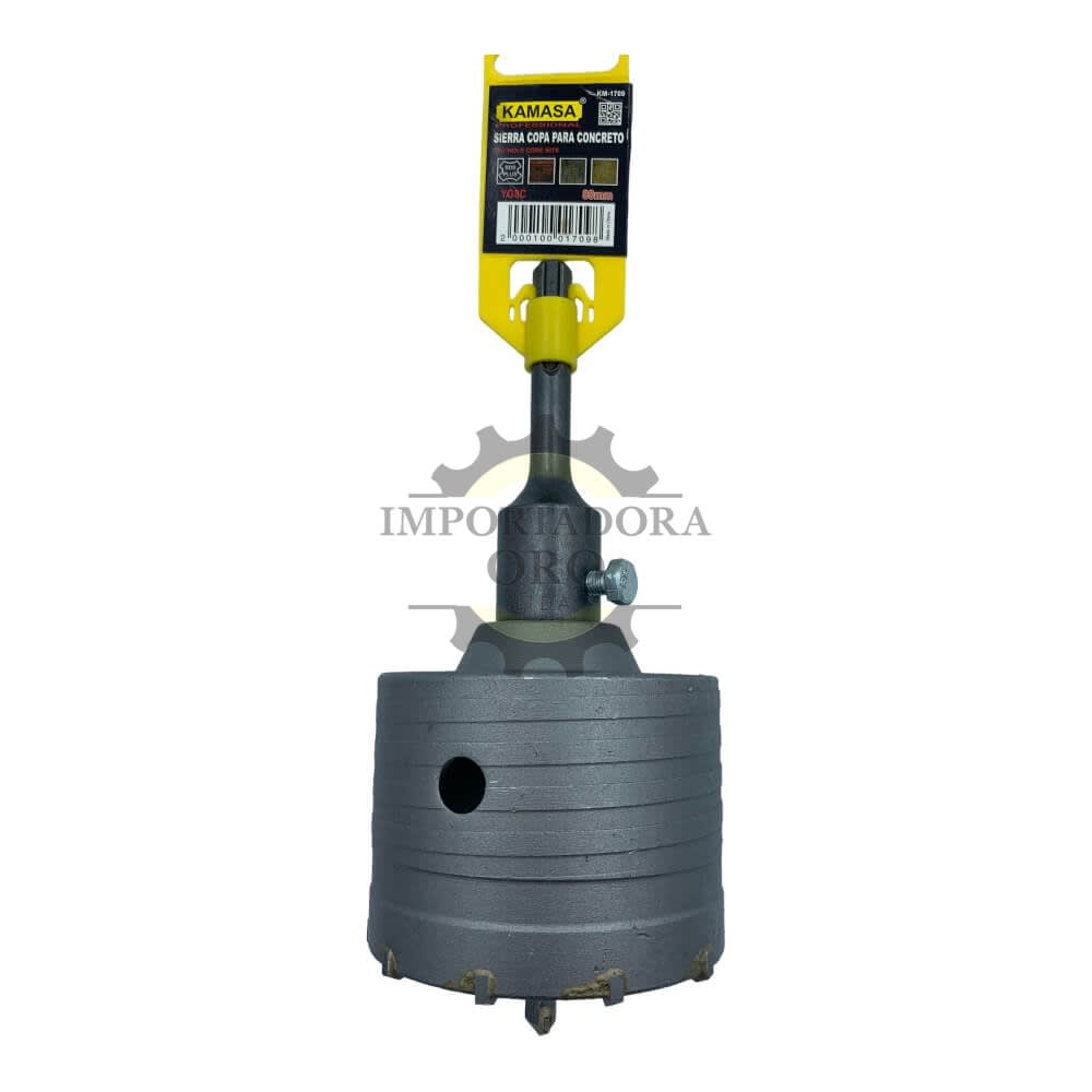 Sierra copa para concreto diamantada 80mm km1709 0