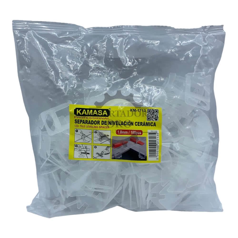 Clips Separador Nivelador de Ceramica 1mm km17132