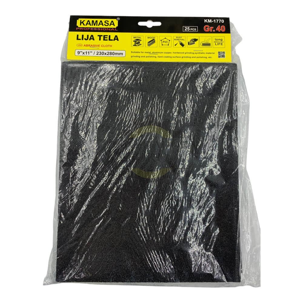 Lija de tela para fierro P40 km1770 0