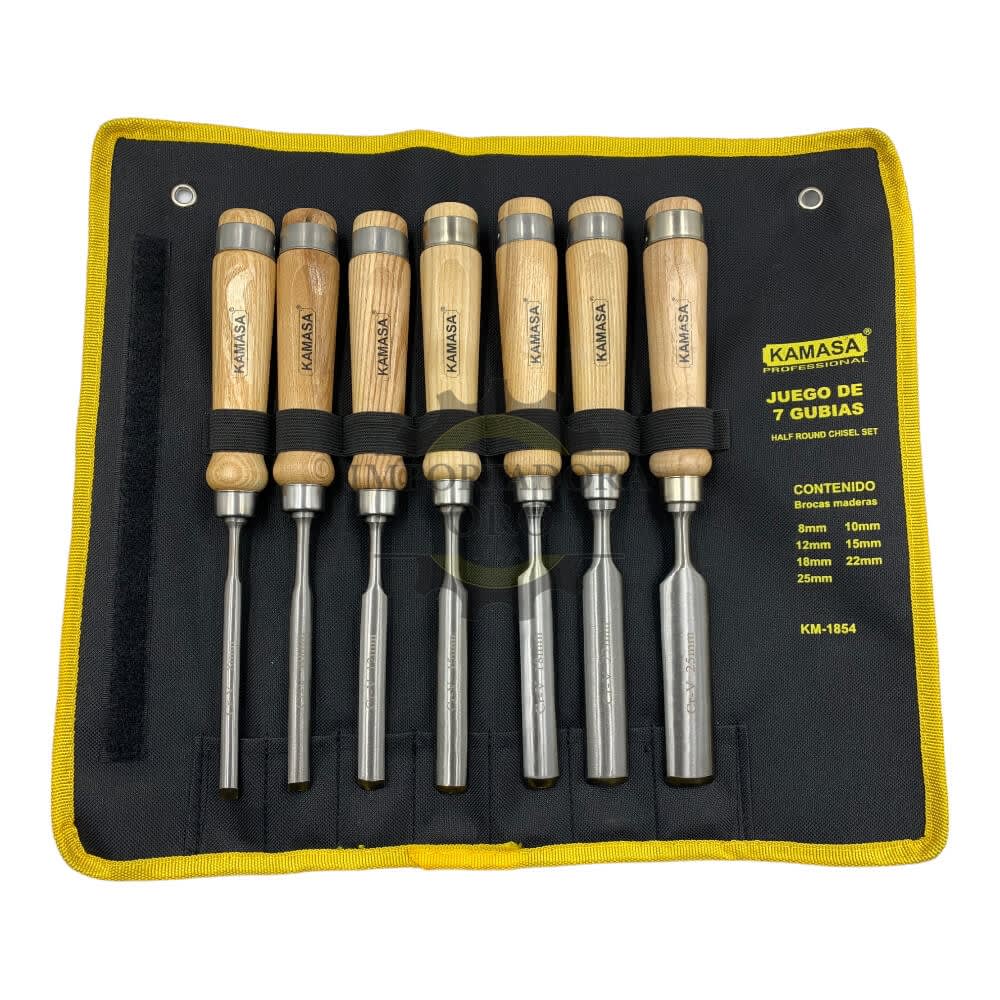 Set de Gubias 7 piezas km1854 1