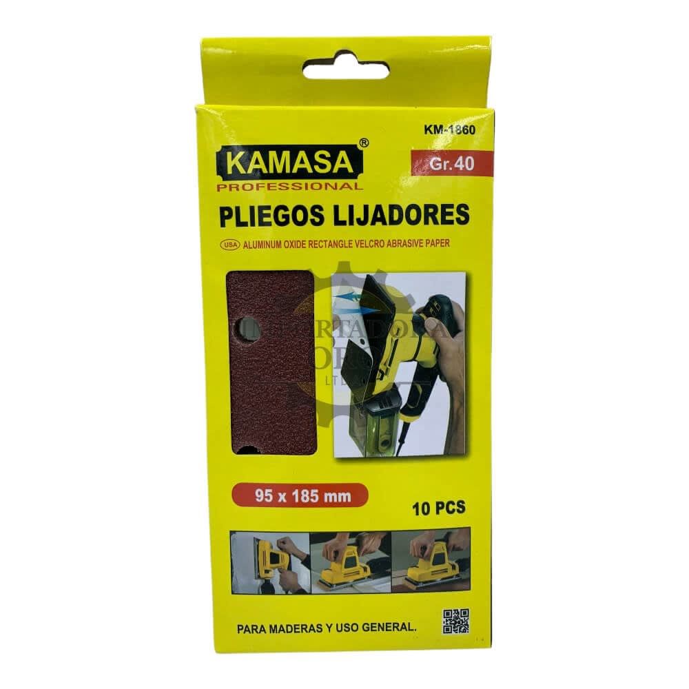 Set de Lijas con velcro rectangular G40 km1860 0