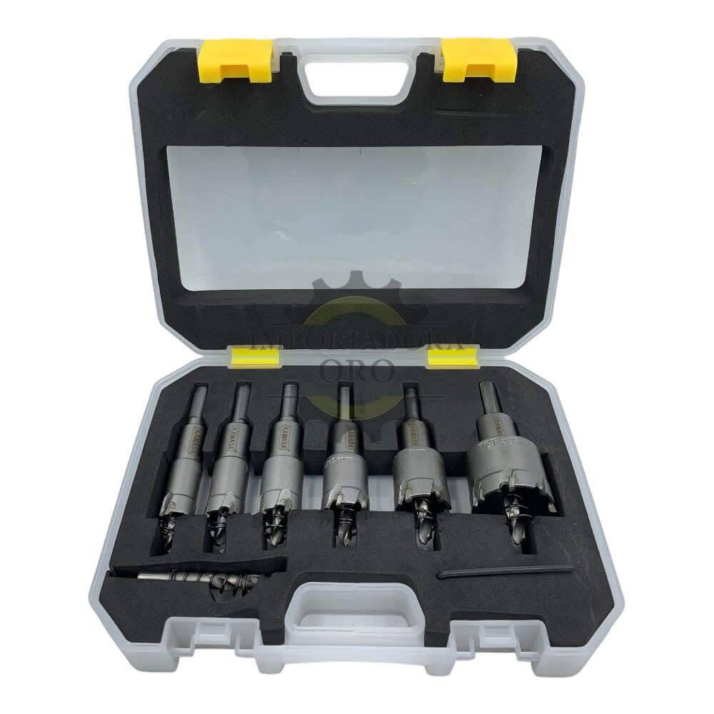 Set de Sierra copa para metal 6 piezas km1879 0