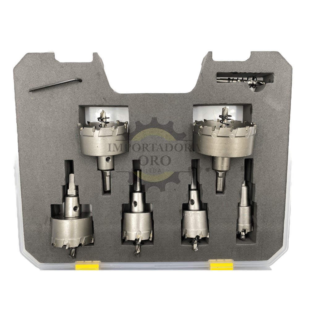 Set de Sierra copa para metal 6 piezas km18802