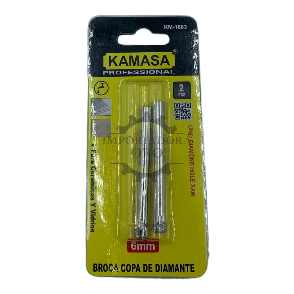 Broca Copa diamantada 6mm1