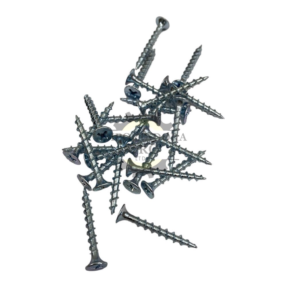 Tornillo Volcanita zincado 6x1 1/4