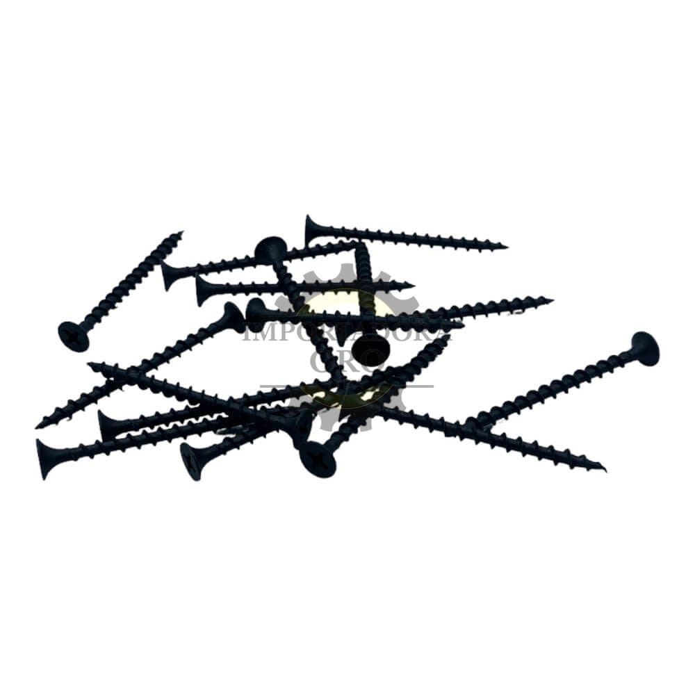 Tornillo Volcanita negro 8x2 1/2