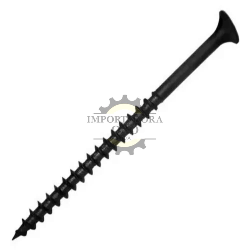 Tornillo Volcanita negro 8x3