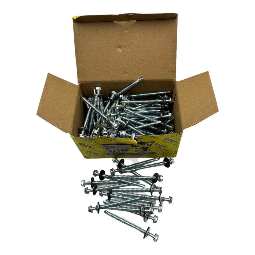 Tornillo autoperforante hexagonal 12x2