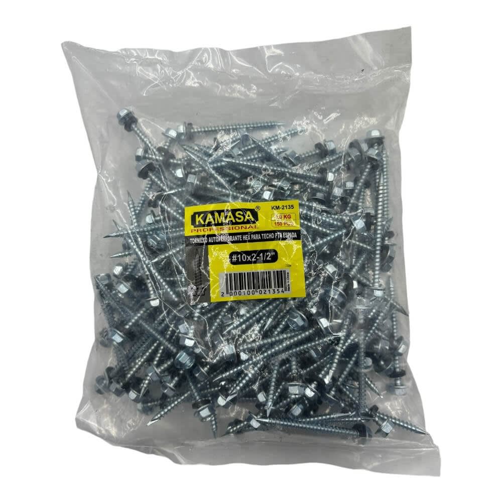 Tornillo autoperforante punta Espada 10x2 1/2