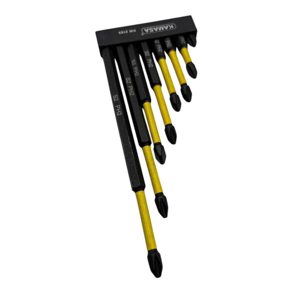 Set Puntas Phillips de Impacto Ph2 8pcs KM21892