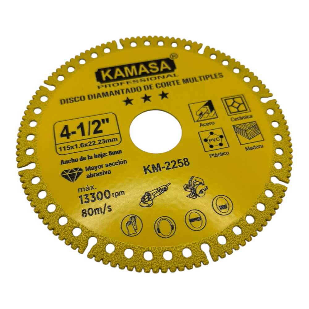 Disco Diamantado Multiusos 115mm KM22582