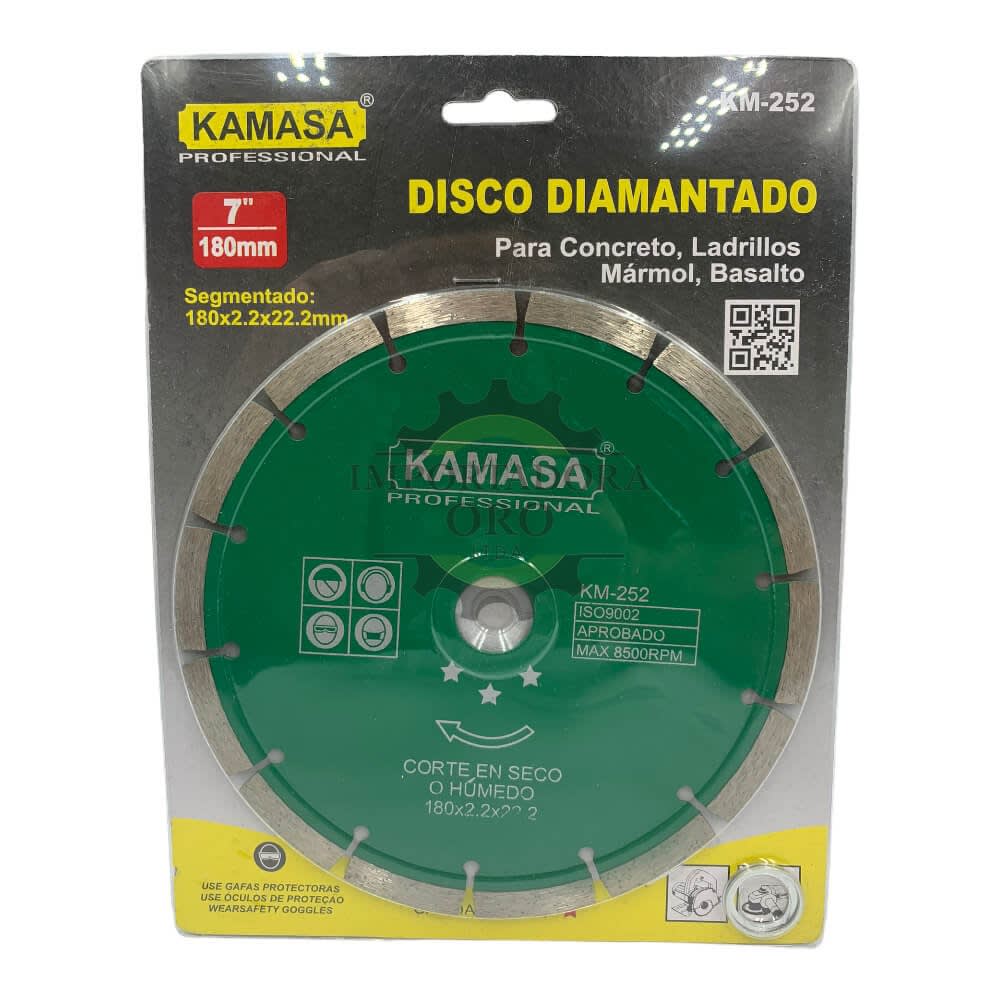 Disco diamantado segmentado 180mm km252 0
