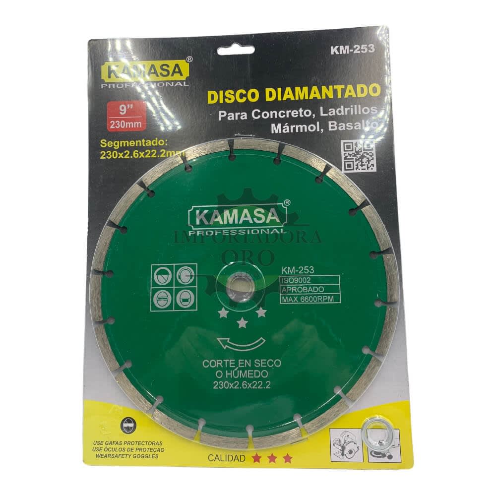 Disco diamantado segmentado 230mm km2531
