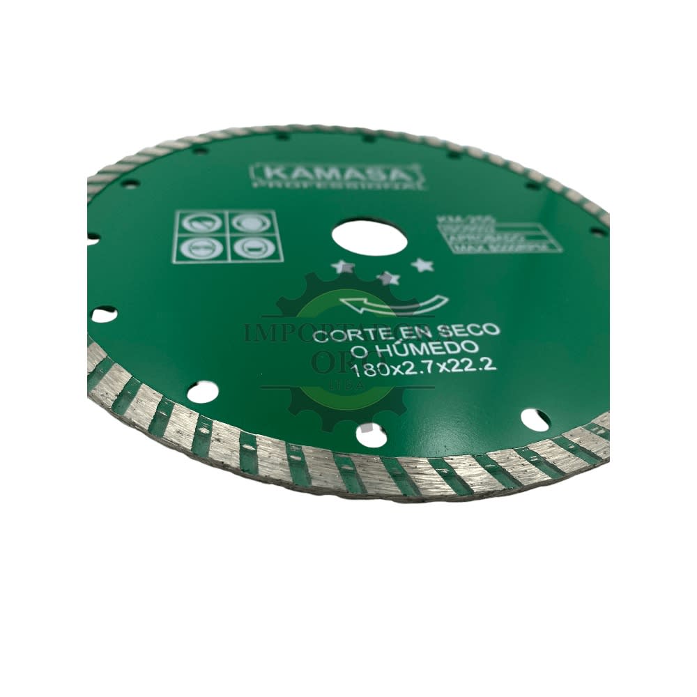 Disco diamantado turbo 180mm km2552