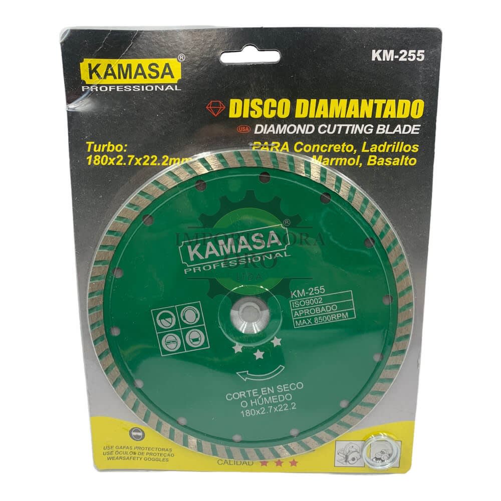 Disco diamantado turbo 180mm km255 0