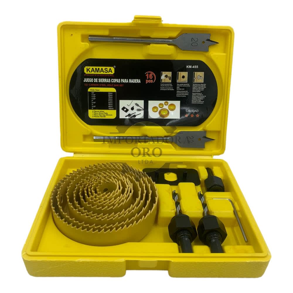 Juego de Sierra Copa 16 piezas km4552