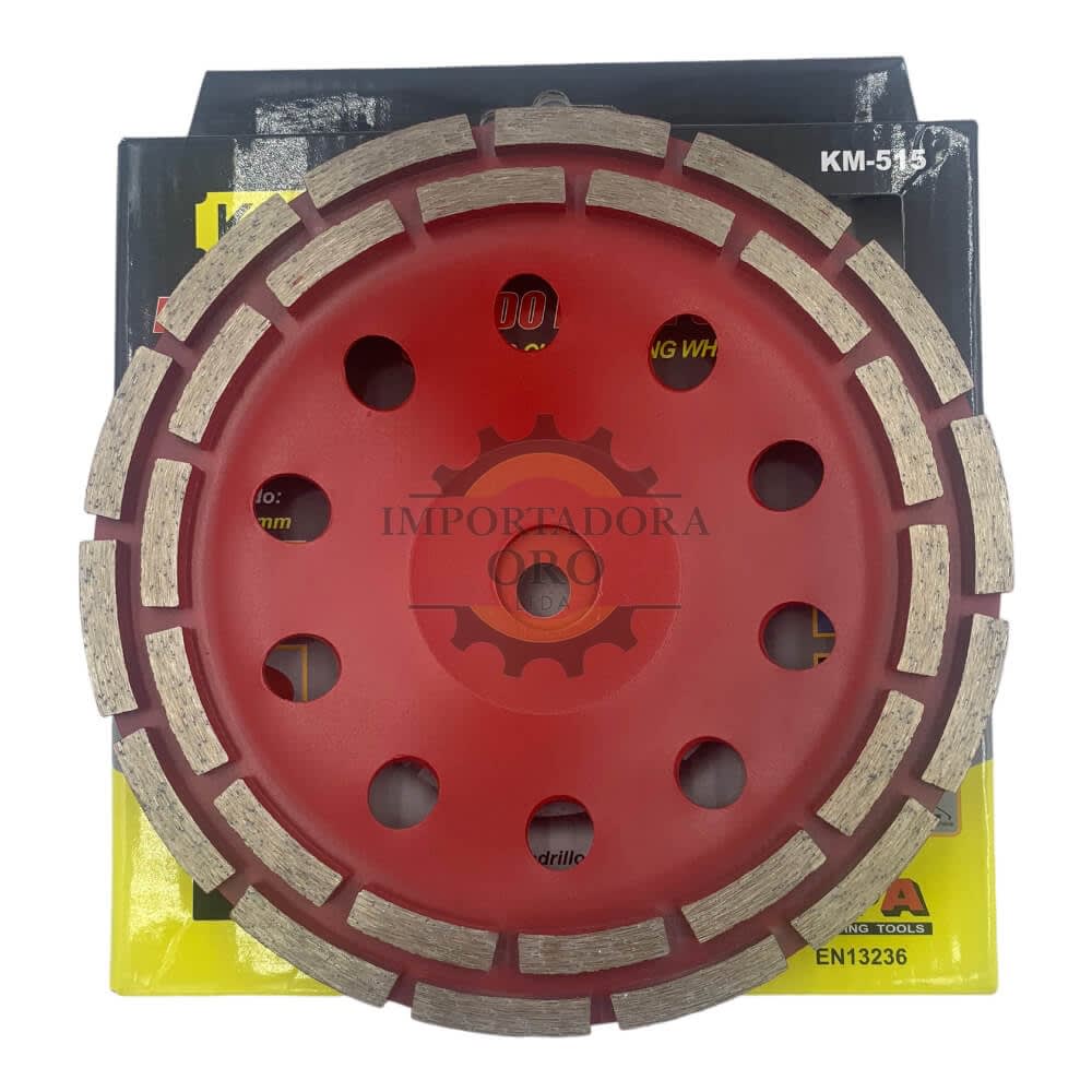 Disco diamantado segmentado para pulir 180mm km5151