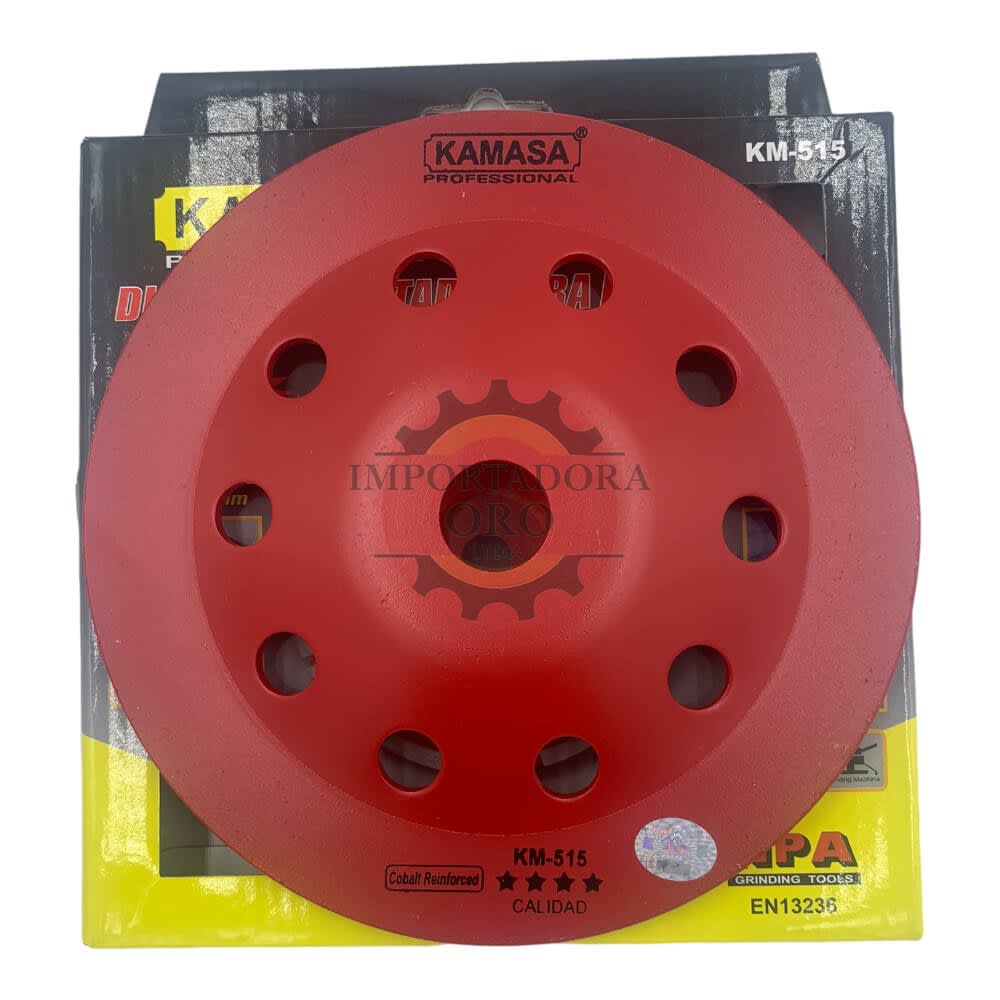 Disco diamantado segmentado para pulir 180mm km5153