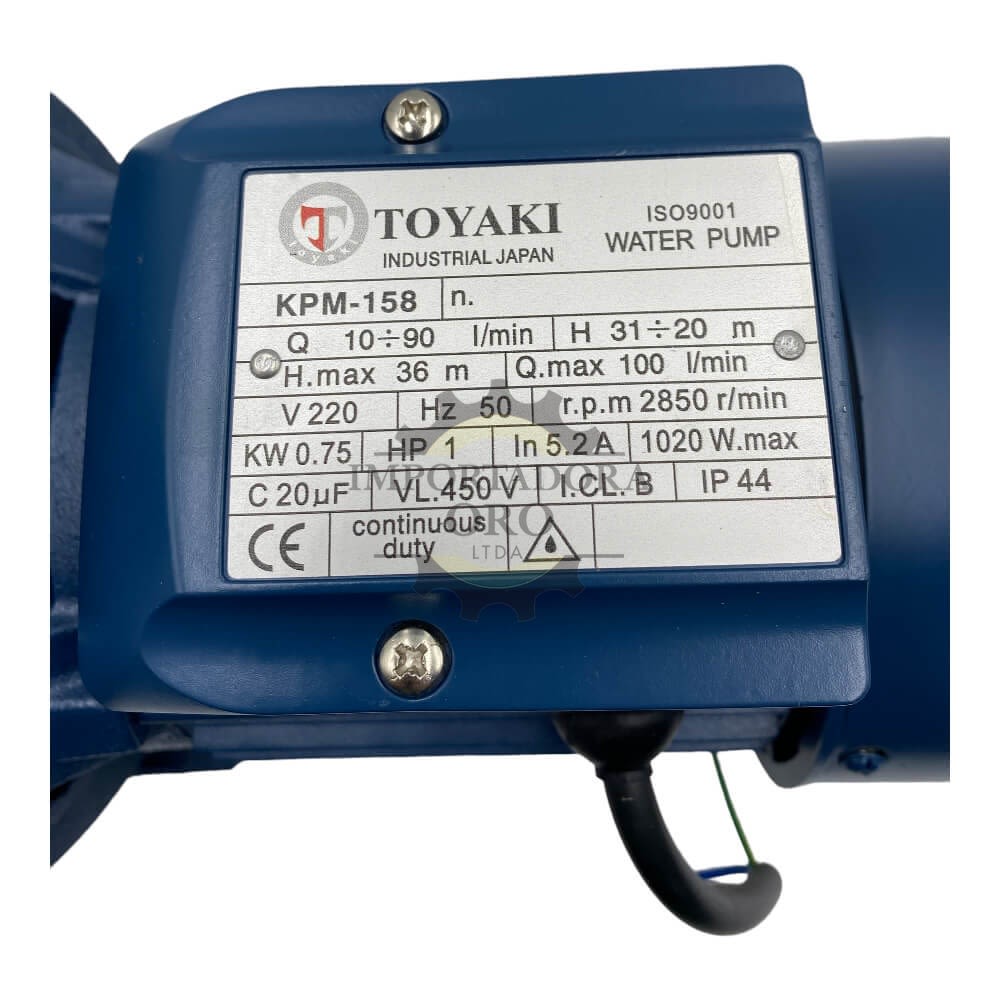 Bomba de agua 1HP kpm1585