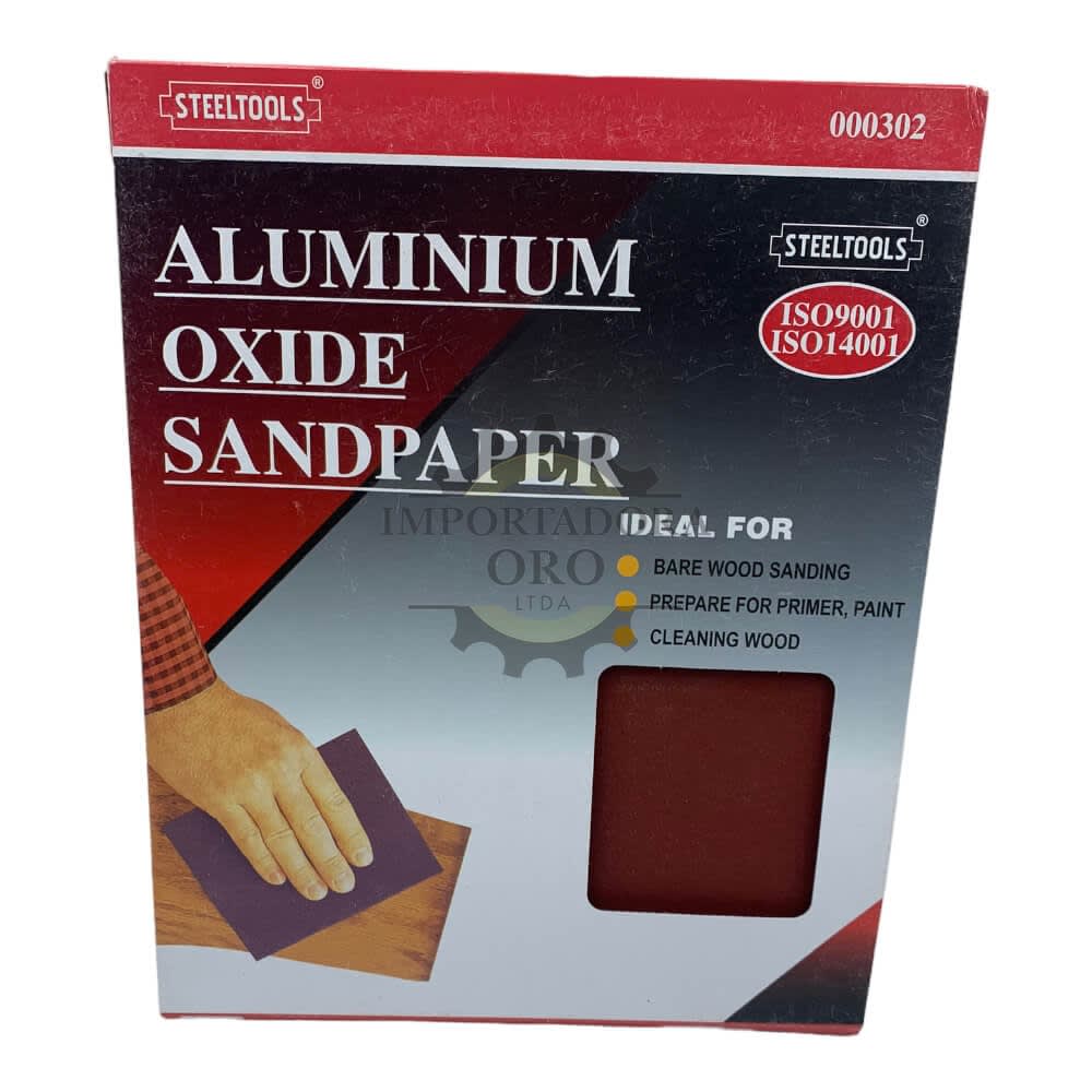 Lija de papel para madera p180 50 unidades ljm1802