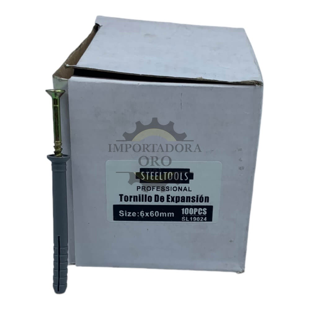 Tarugo clavo 6x60mm 100 unidades 0