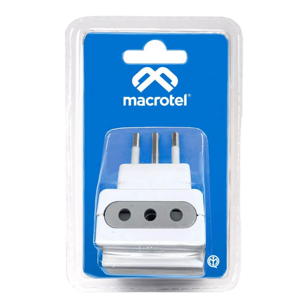 Adaptador De Enchufe 10A. 3 Socket De 10A Macrotel2