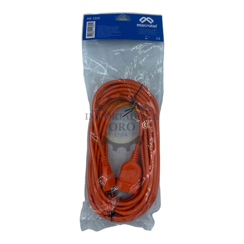 Extensión Eléctrica 10 Metros 2500W3