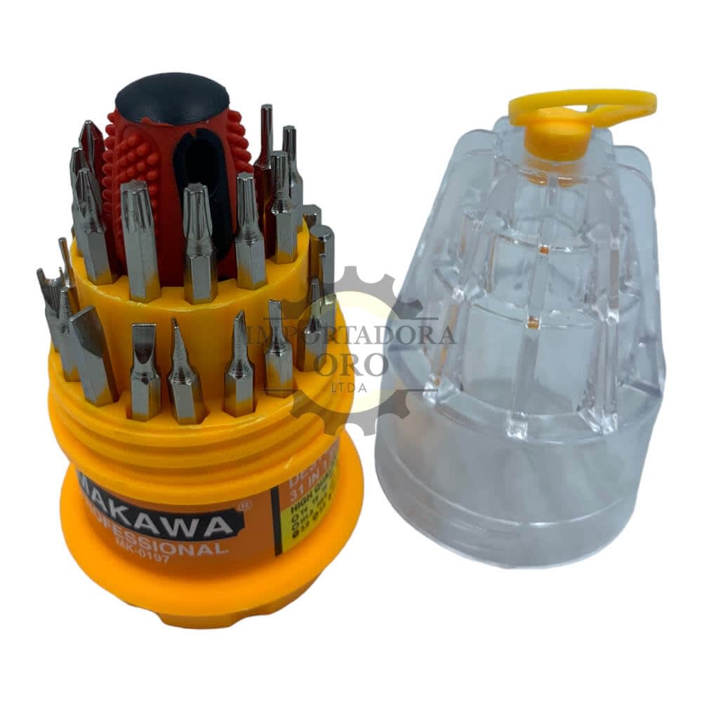 Set de destornillador 31 puntas MK01972