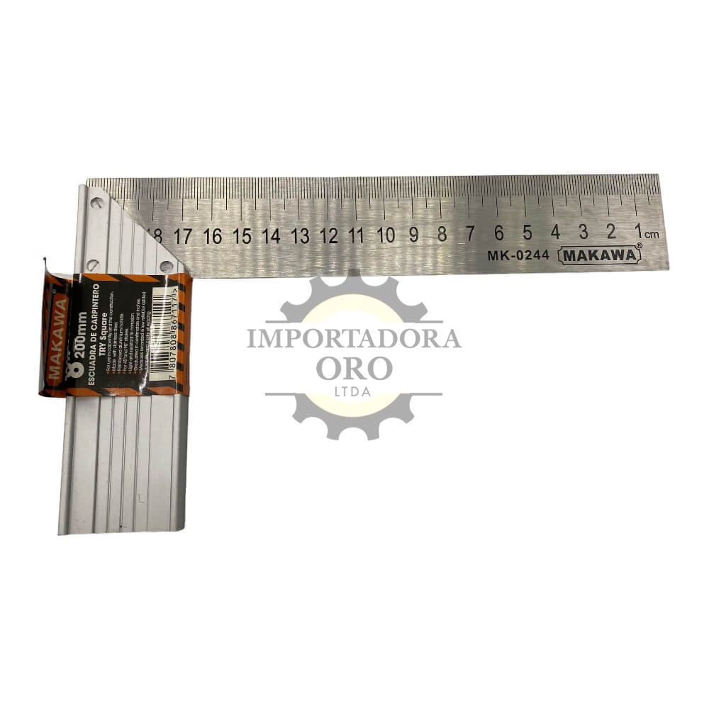 Escuadra Carpintero de aluminio 8