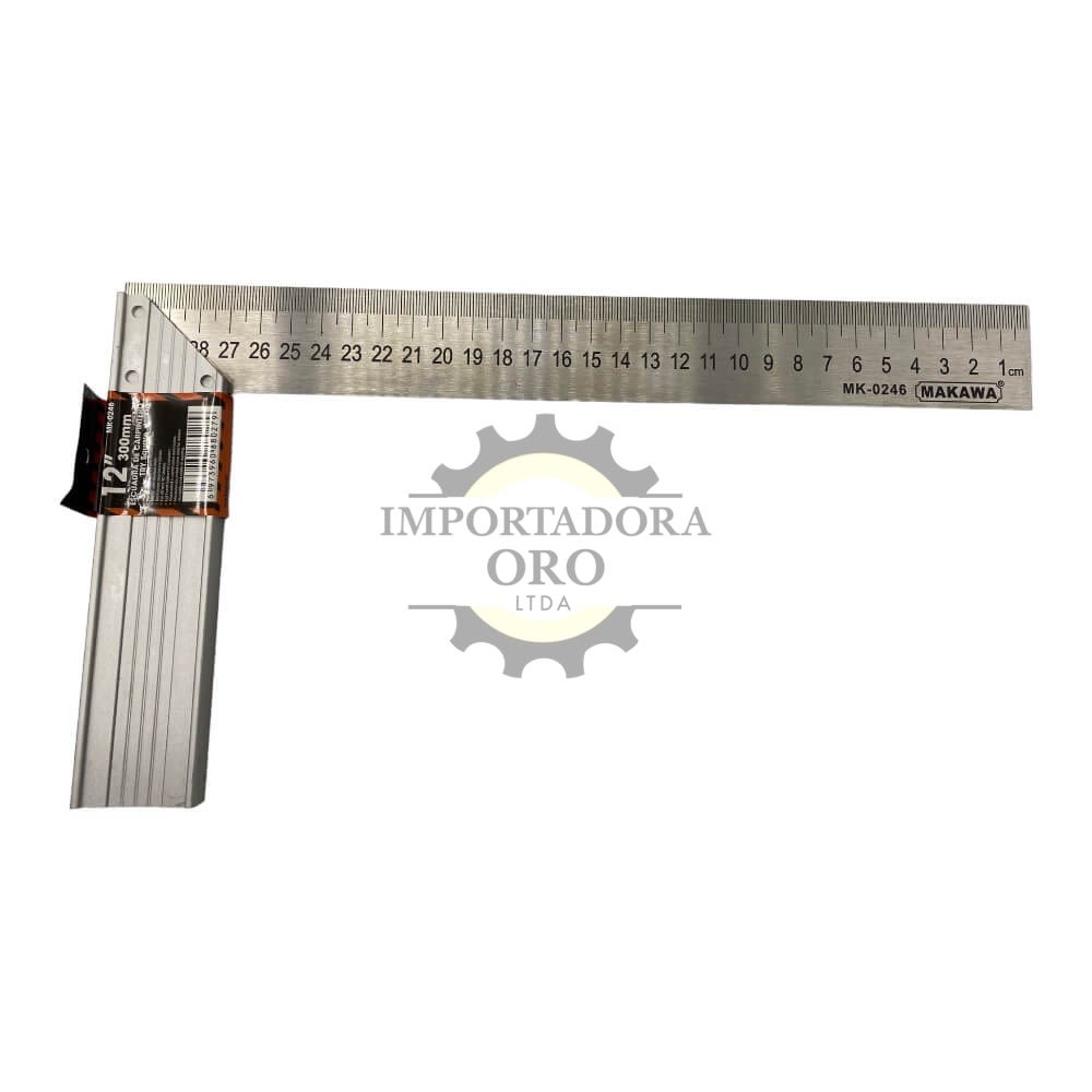 Escuadra Carpintero de aluminio 12