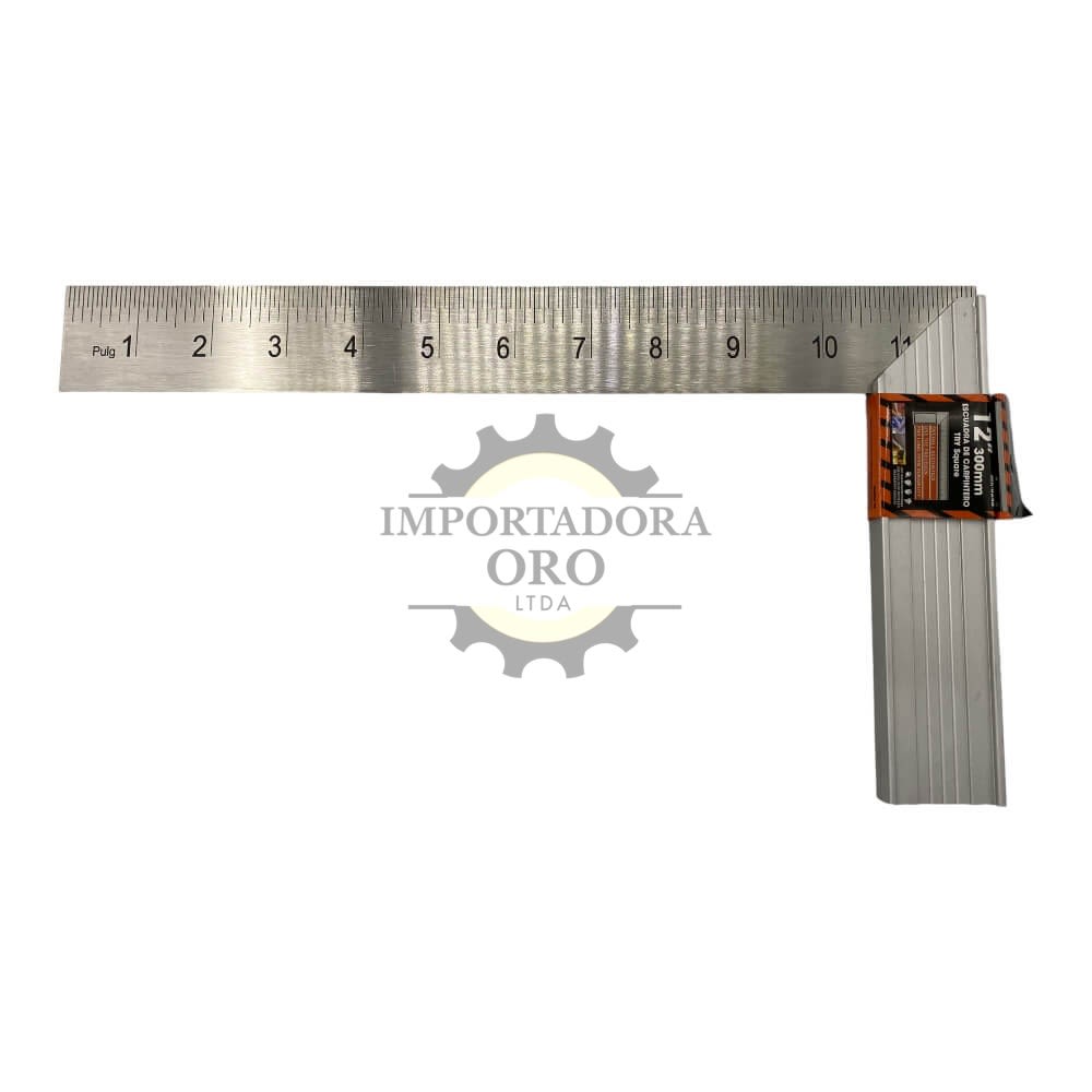 Escuadra Carpintero de aluminio 12