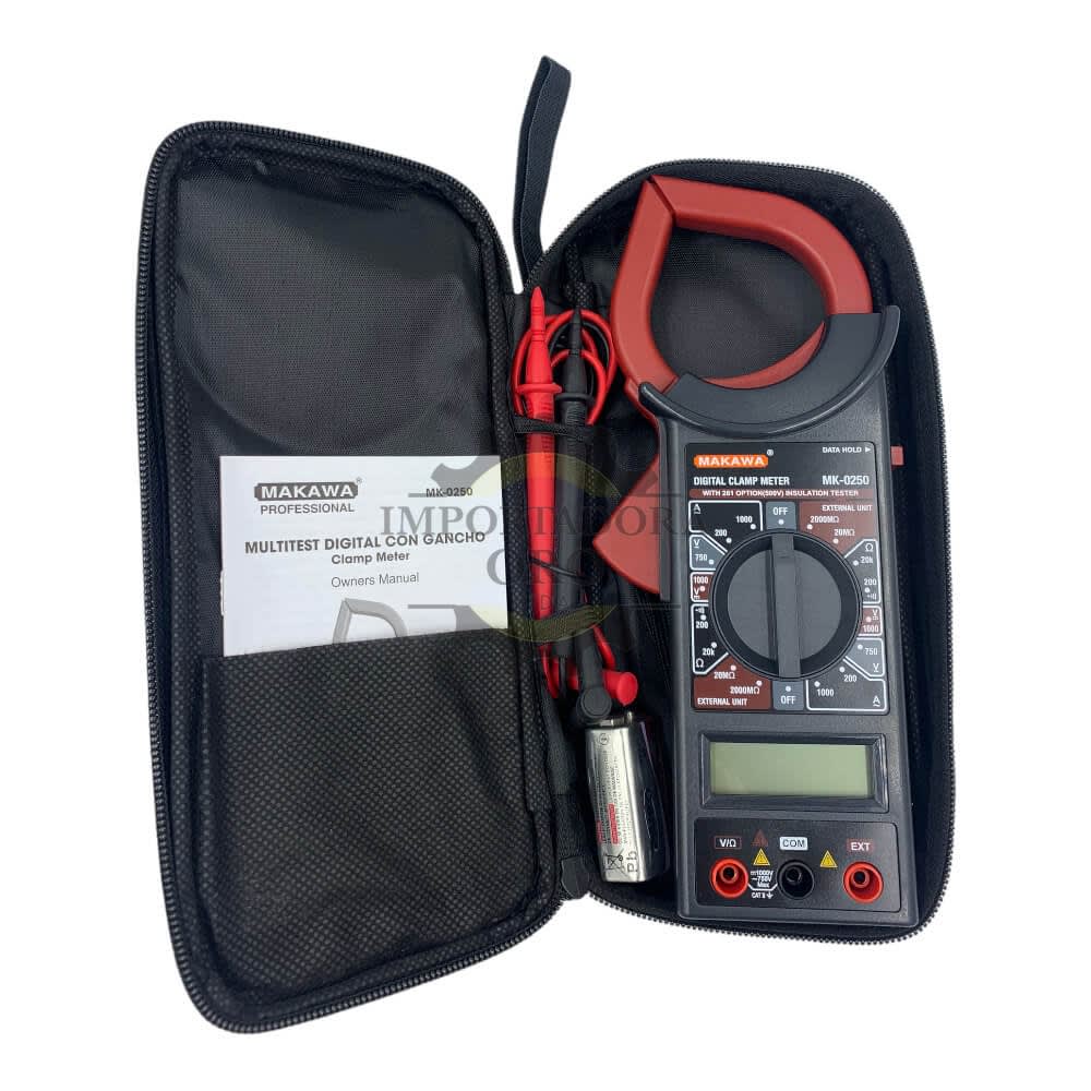 Multitester Digital Con pinza Mk02502