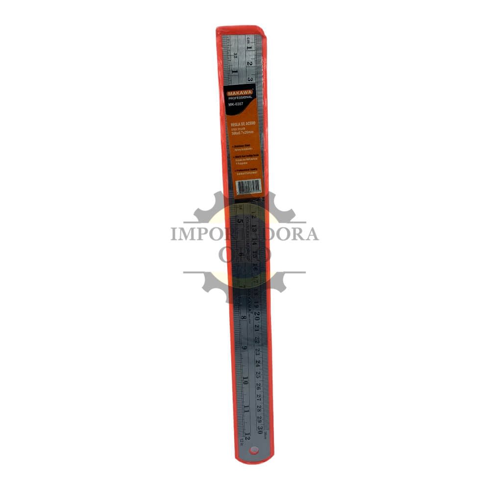 Regla de Acero 30cm MK0357 0
