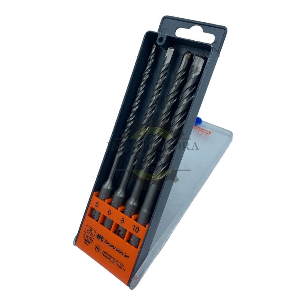 Set de Brocas para concreto 4 Piezas SDS-PLUS MK03682