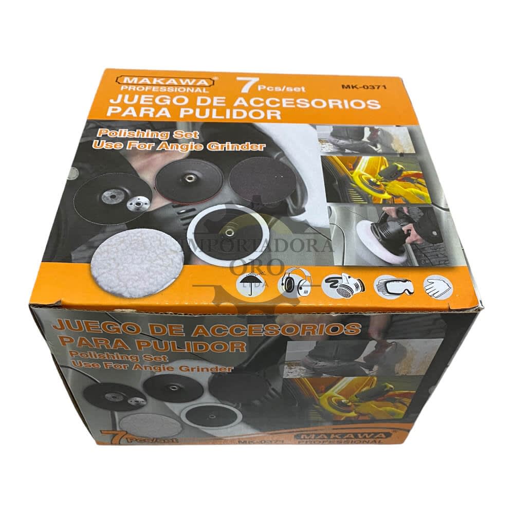 Juego de accesorios para Pulir 7 piezas mk0371 0