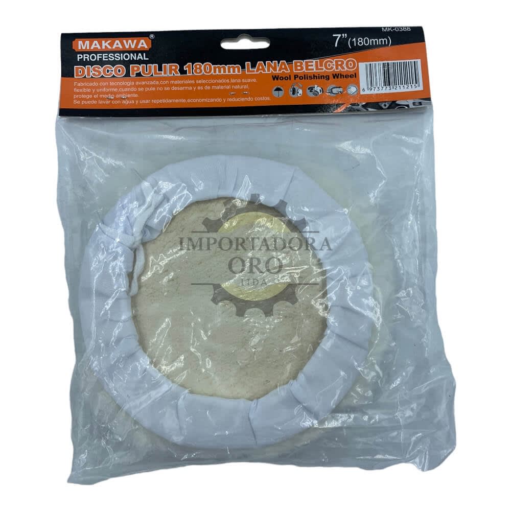 Disco de lana para pulir 7