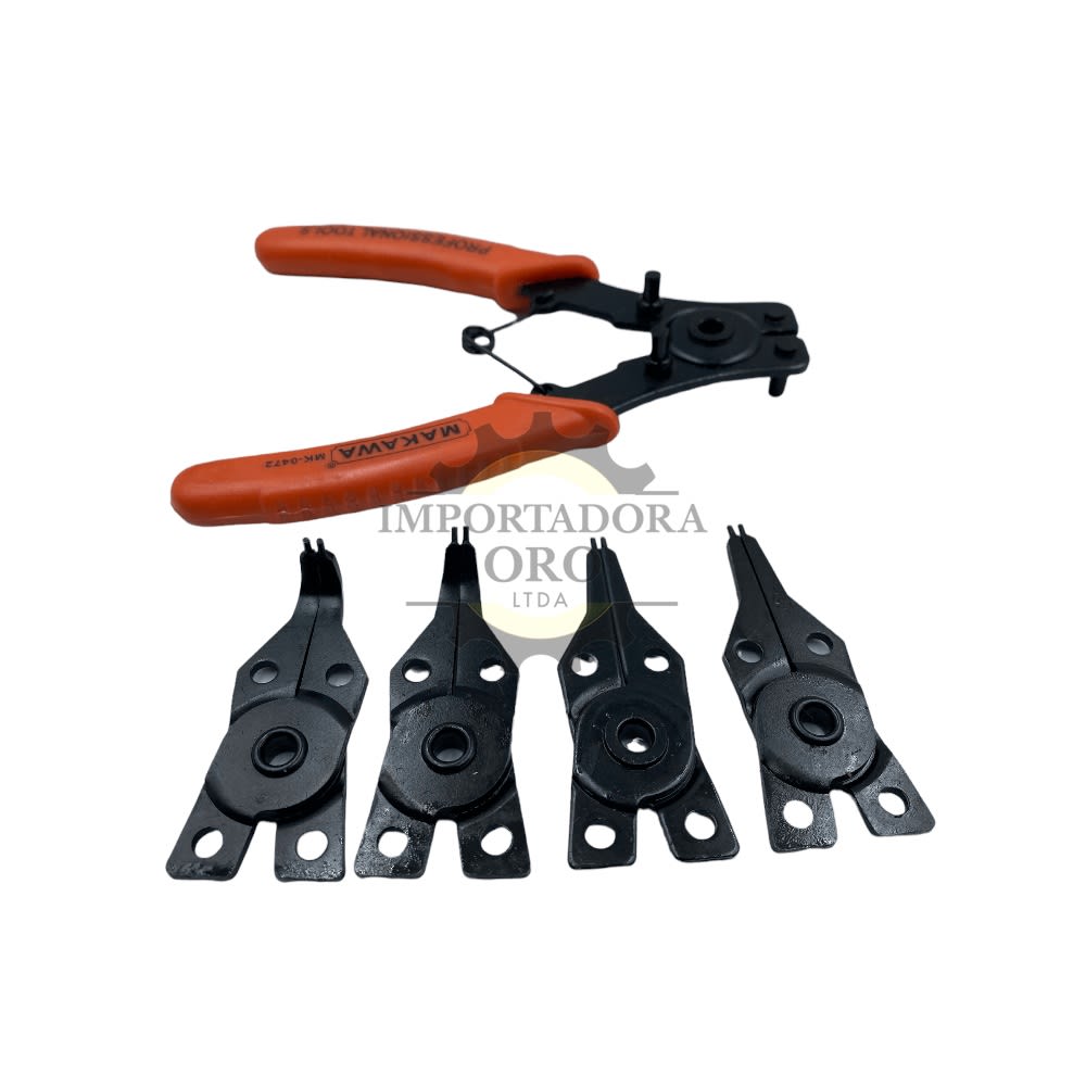 Set de Alicate Sacaseguro 4 en 1 Mk04722
