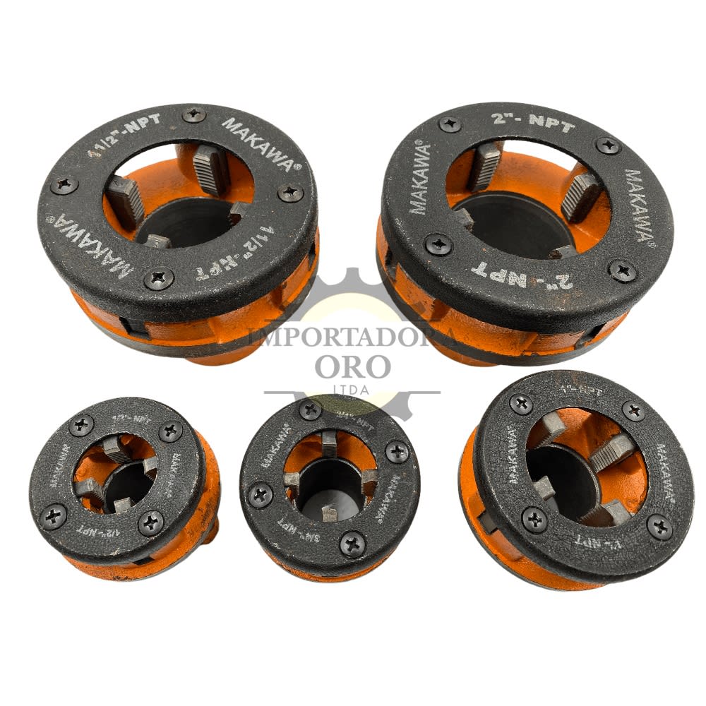 Set De Terrajas Manual Para Tubo 5 Piezas Mk05372