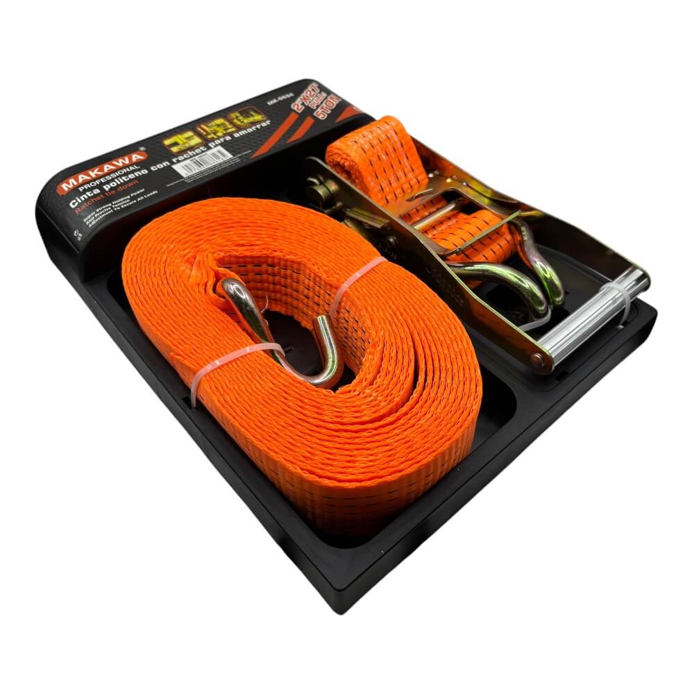 Eslinga Cinta Amarre Con Ratchet 50mmx8m Mk06942