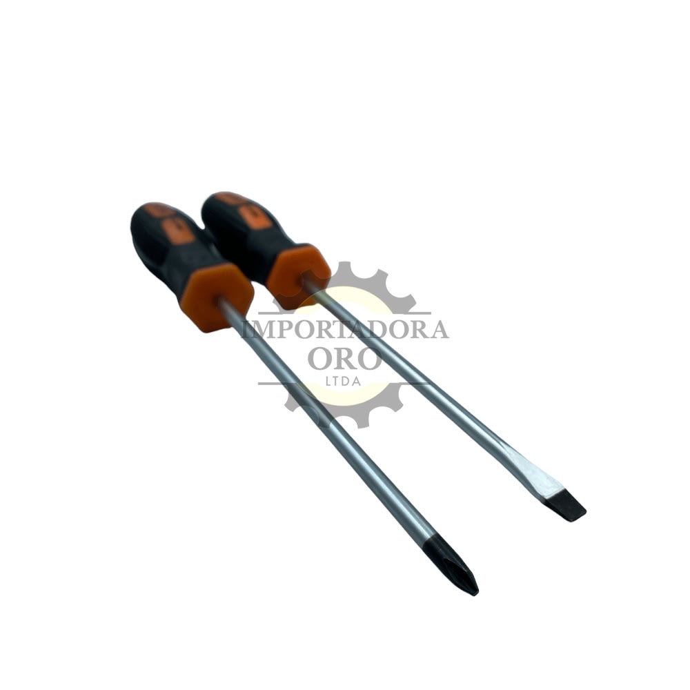 Set de destornillador 4x6mm 2 piezas Mk07502