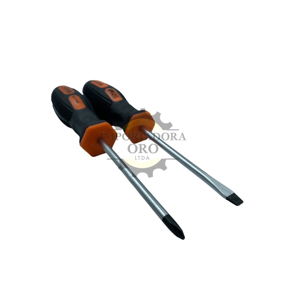 Set de destornillador 6x6mm 2 piezas Mk07512